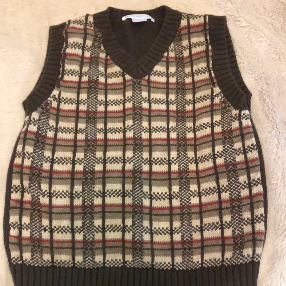 Boys sweater vest by Janie and Jack